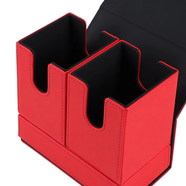Leather Storage Case Deck Box