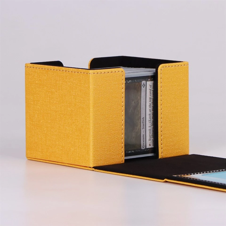 Magnetic Leather Card Deck Case high quality